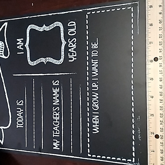 First day of school chalkboard - Picture 2 of 4
